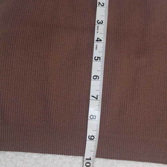 Ribbed Alexander Jane The Essential Crop | Skinny Strap Bralette in Sz (L/XL) - Picture 7 of 7